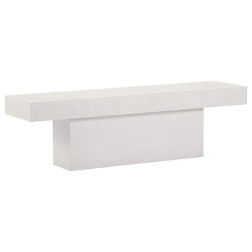T-Bench Concrete Dining Bench
