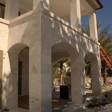brick columns and block columns