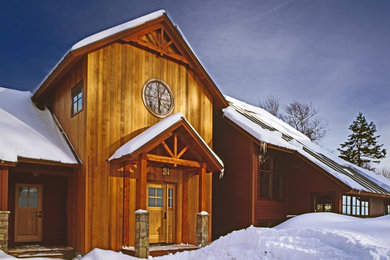 Example of a classic exterior home design in Burlington