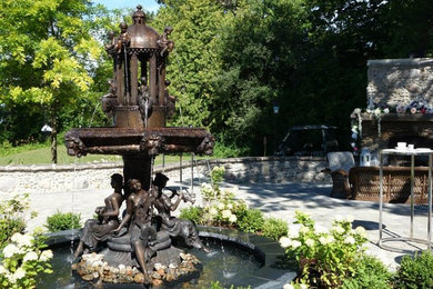 This is an example of a traditional landscaping in Toronto.