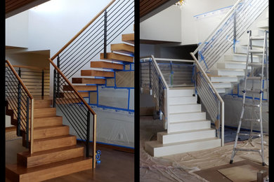 Example of a staircase design in Los Angeles