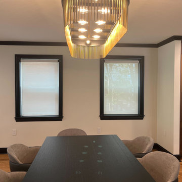 Arlington, VA Custom Shade and TV Installation on First Floor