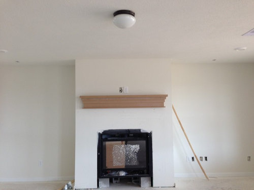 Fireplace With Mantle Or No Mantle