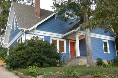 Inspiration for an eclectic home design remodel in Atlanta