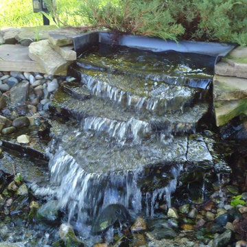 Ponds and Waterfalls