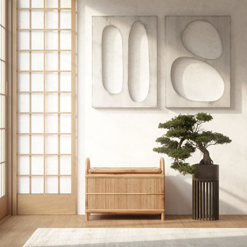 Our Sylvana Rattan Storage Trunk & Bench for Bedroom, Living Room, & Hallway