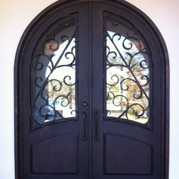 Classic Wrought Iron Door Designs - Front Doors