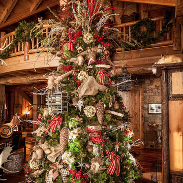Christmas At Modern Rustic Homes