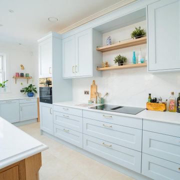A Coastal Classic in Lymington: Kitchen, Boot Room & Pantry