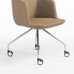 Geo 4-Ways Swivel Armchair by B&T - Dining Chairs
