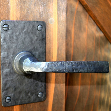 Interior Side of Double Driveway Gate
