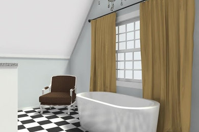 Inspiration for a bathroom remodel in Other