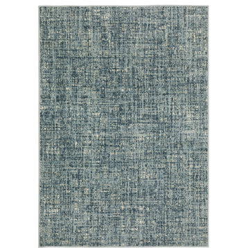 Oriental Weavers Sphinx Branson Br13A Rug, Blue and Blue, 5'3"x7'3"