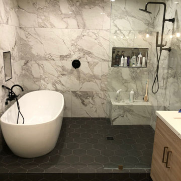 New Construction Master Bathroom Remodel