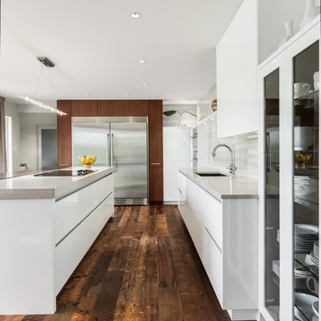 Rideau Valley Kitchen & Livingroom - Design First Interiors