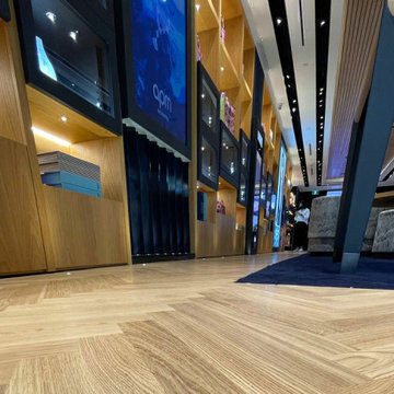 Commercial Vinyl Flooring. Jewellery shop