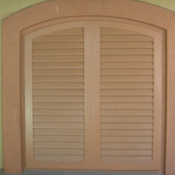 Arched Shutters