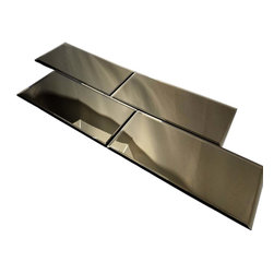 Reflections Glass Mirror Beveled Back Splash Wall Tile - Anaheim, CA - Wall And Floor Tile