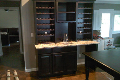 Wine cabinet and pub table