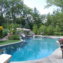 Pool hardscaping