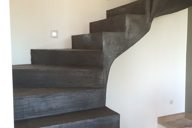 Design ideas for a staircase in Marseille.