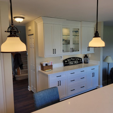Davis Kitchen new serving bar