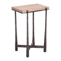 Nash Rectangular Drink Table by Charleston Forge - Side Tables And End Tables