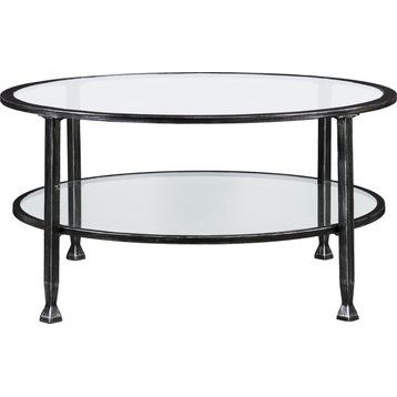 Jaymes Round Cocktail Table - Black
