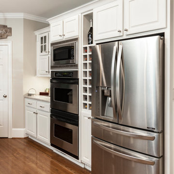 Dark to Light Kitchen