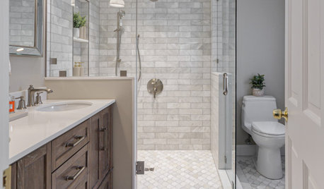 Bathroom of the Week: Calm and Stylish in 78 Square Feet