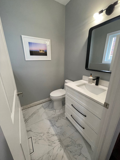 Bathroom remove the side splash or keep?