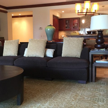 Wailea Beach Villas- F Buildingliving Room