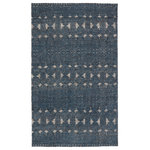 Jaipur Living - Jaipur Living Abelle Hand-Knotted Medallion Area Rug, Teal/White, 12'x15' - An intricate design and hand-knotted craftsmanship define the exceptional beauty of this stunning area rug. This wool, viscose, and cotton accent boasts a detail-rich medallion motif, forming a captivating repeating pattern in deep blue, brown, and white hues.
