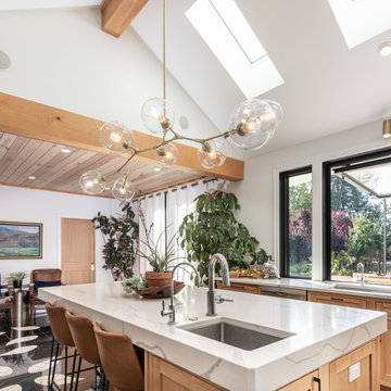 Modern Craftsman Kitchen Addition
