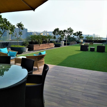 Dainik Bhaskar Office Building Soft Landscaping in Noida