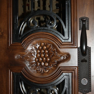 Wine Cellar Door and Cooling Installation Texas Project