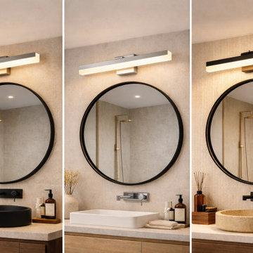 JULLISON 24” LED Vanity Light – 5CCT Adjustable (Builder Package)