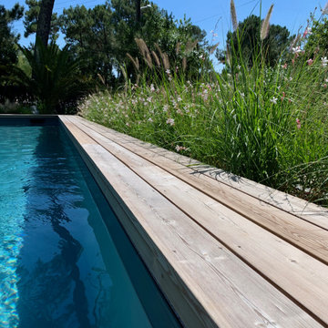 Jardin et piscine