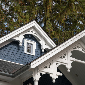 Exterior Millwork on Chautauqua, N.Y., Vacation Home