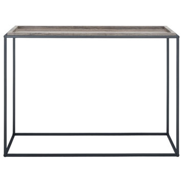 Mobley Console Table Brown/ Black
