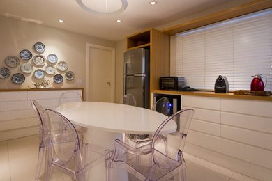 Trendy dining room photo in Other