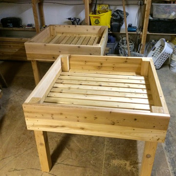 Elevated raised bed (in-process)