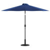 Flash Furniture Sunny Navy Umbrella & Black Base Set GM-402003-UB19B-NVY-GG