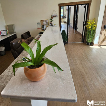 Raised Bar Quartz Office Space