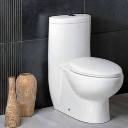Fresca Delphinus Elongated Toilet FTL2309 - Toilets