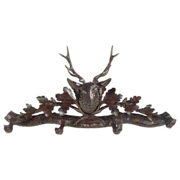 Small Stag Coat Hook