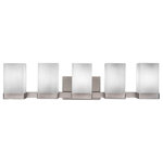 Toltec Lighting - Toltec Lighting 3125-GP-531 Nouvelle - Five Light Bath Bar - Shade Included: Yes