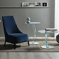 Bakkarat side table by Tonelli - Side Tables And End Tables