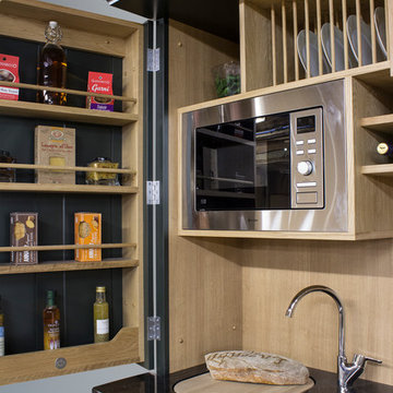 New Fearnley Mayfair Kitchenette in Farrow and Ball Studio Green