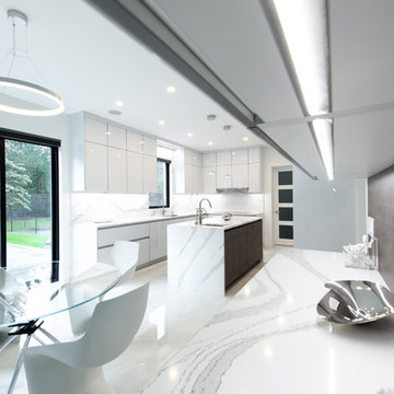 Wintery Leicht Kitchen
